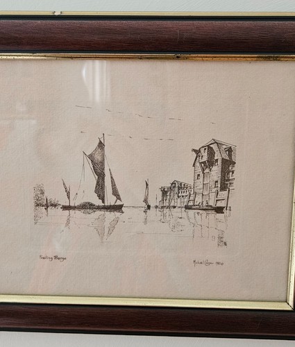 Michael cooper sailing barge - cooper, "sailing