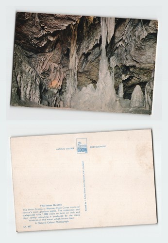 Vintage postcard wookey - vintage, hole