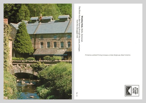 Postcard wookey hole - wookey, wells