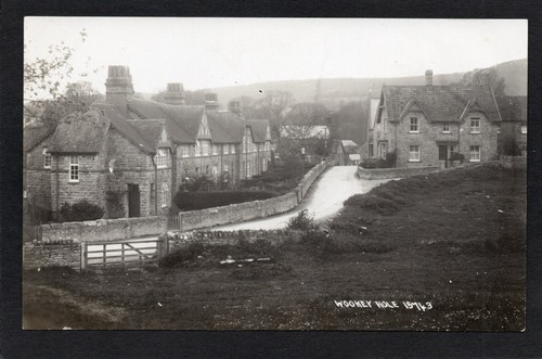 Postcard wookey hole - wookey, wells