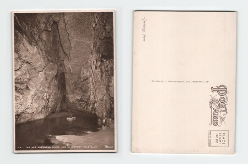 Vintage postcard wookey hole - postcard,