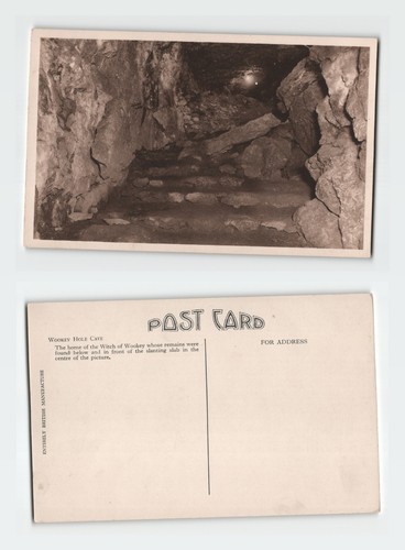 Vintage postcard wookey - postcard,