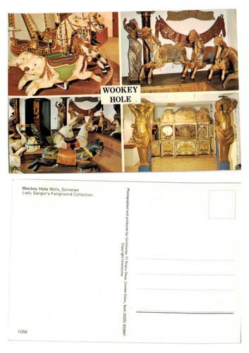 Postcard wookey hole wells - postcard,