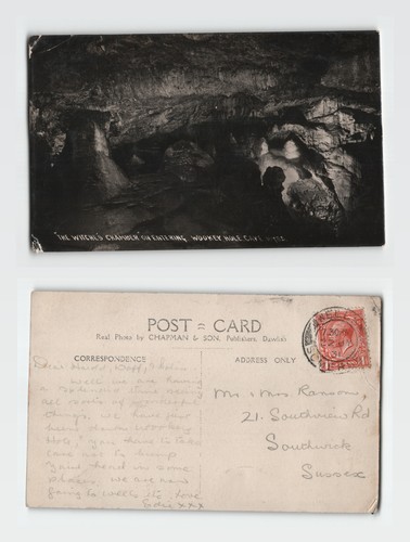 Postcard the witches chamber - postcard,