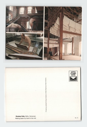 Vintage postcard wookey hole - postcard,