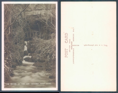 Stream emerging from wookey - stream,