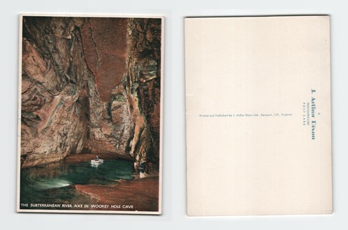 Vintage postcard wookey hole - wookey,