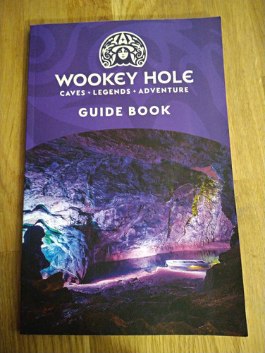 Wookey hole guide book - wookey,