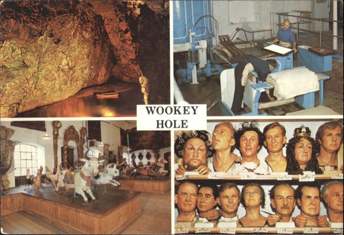Vintage wookey hole - wookey,