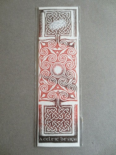 Art bookmark celtic design - bookmark,