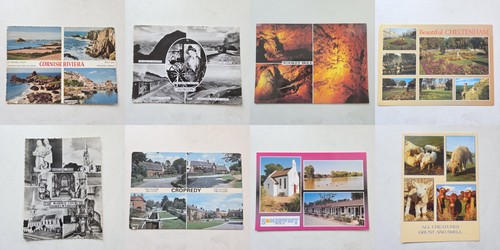 Vintage postcards - uk,