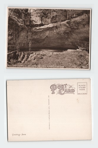 Vintage postcard wookey hole - wookey,