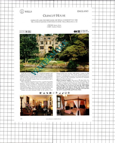 Glencot house wookey hole - house,