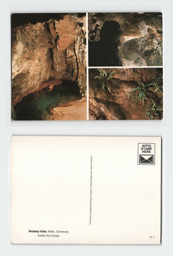 Vintage postcard wookey - wookey, hole